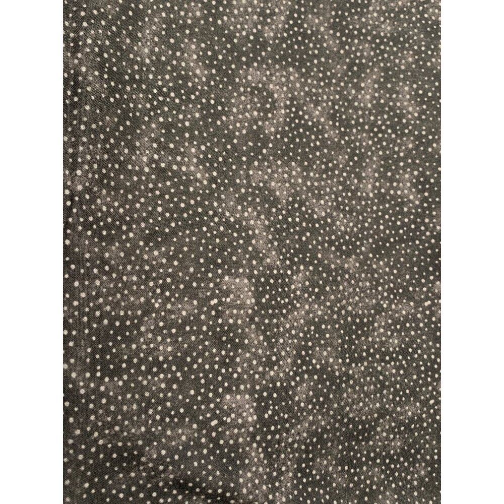 David Textiles Black & White Polka Dot Cotton Fabric 16" x 44 Inches